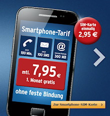 Tchibo mobil Smartphone-Tarif Aktion