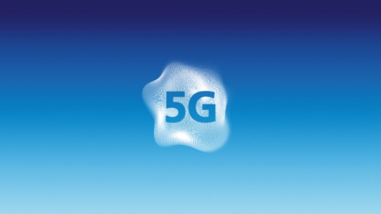 5G Netz - Logo von O2 Telefónica