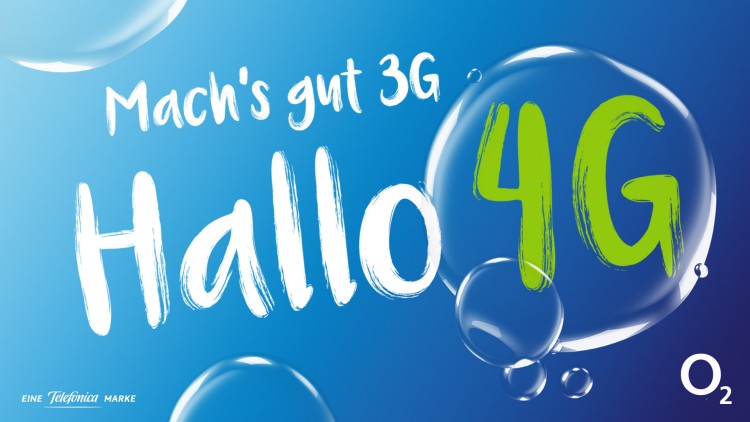 O2 startet bundesweite Abschaltung des 3G-Netzes am 01. Juli 2021