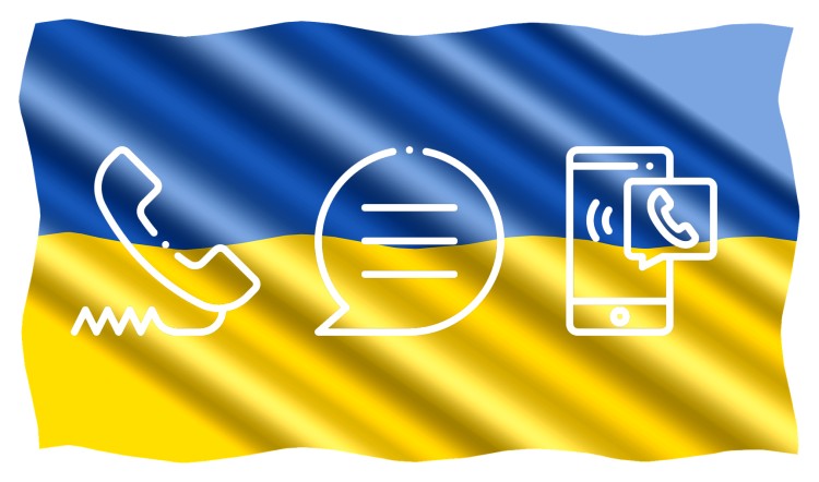 Telefonate und SMS in die Ukraine kostenlos