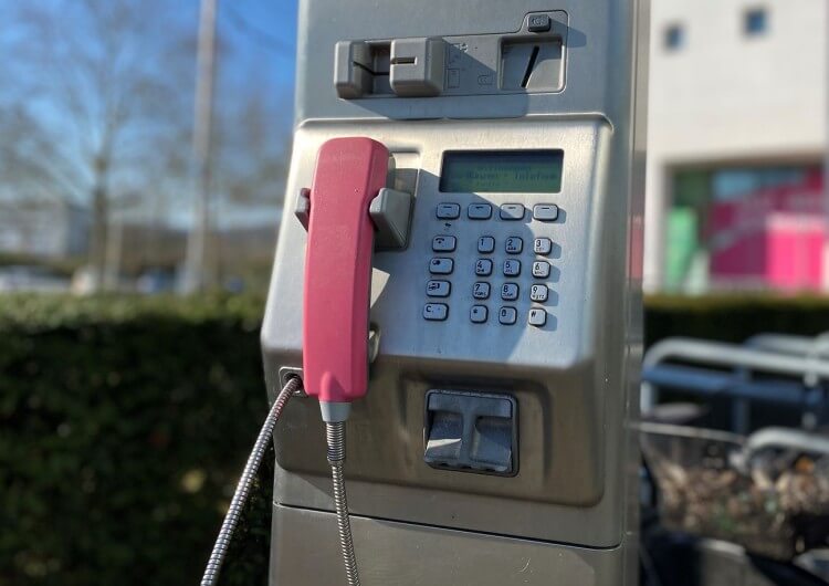 Telefonsäule der Deutschen Telekom