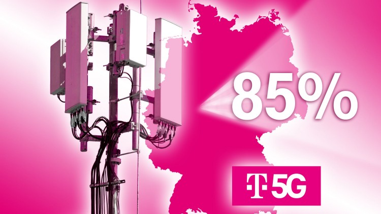 Telekom 5G-Ausbau: 85 Prozent der Menschen können 5G bereits nutzen