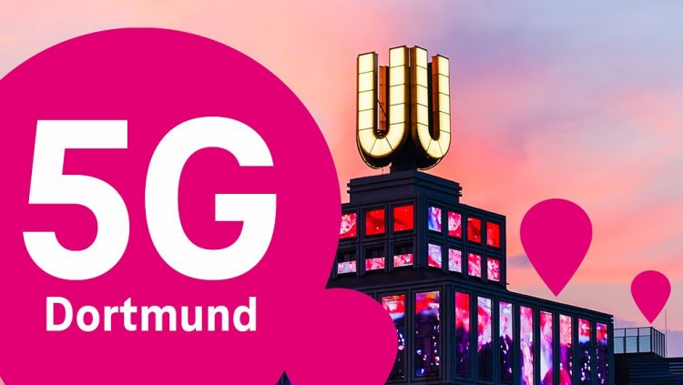 Telekom schaltet in Dortmund neue Highspeed 5G Antennen scharf