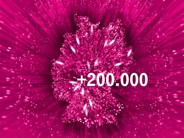 Telekom: Fast 200.000 weitere Haushalte mit bis zu 100 MBit/s