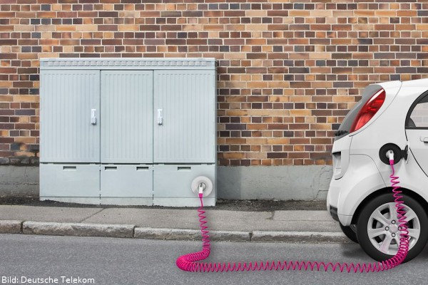 Telekom startet Aufbau von Ladenetz für Elektroautos