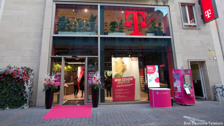Neuer Telekom Flagship in Köln