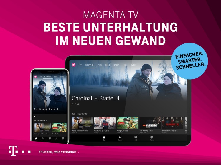 MagentaTV App: Neues Design, neue Funktionen und mehr