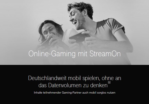 Telekom StreamOn Gaming Teaser