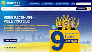 Turkcell Europe 9 Cent Aktion
