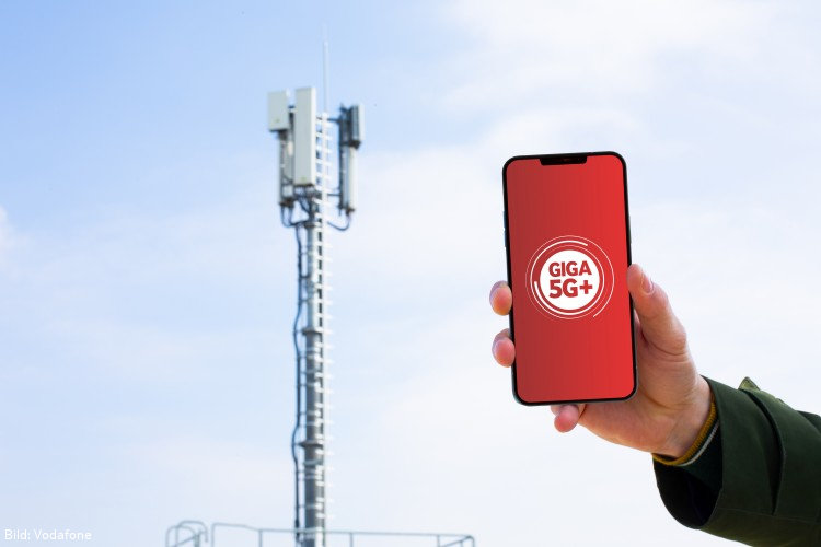 Vodafone 5G+ (5G Standalone) Netz