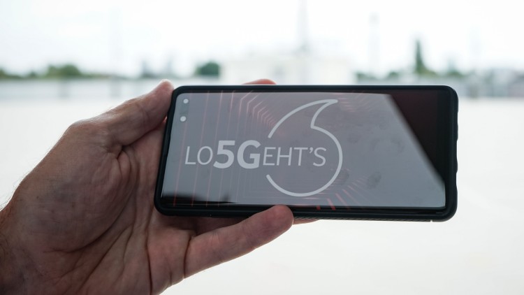 Samsung Galaxy S10 5G im Vodafone 5G-Netz