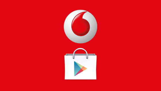 Vodafone: Bezahlen im Google Play Store mit Handyrechnung