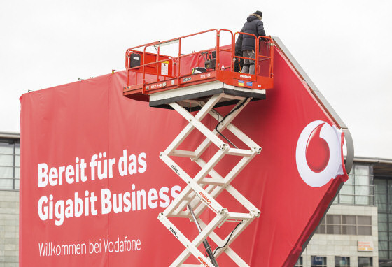 Vodafone auf der CeBIT: Bereit für das Gigabit Business