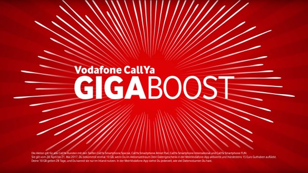 Vodafone CallYa GigaBoost