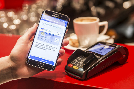 girocard-Transaktion mit girocard mobile und Vodafone Wallet