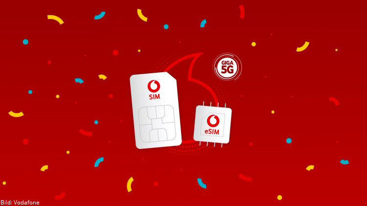 Vodafone Giga 5G SIM und eSIM - Teaser