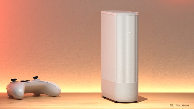 Vodafone Ultra Hub 7 Glasfaser Router mit Wi-Fi 7 (Bild: Vodafone; Ausschnitt)