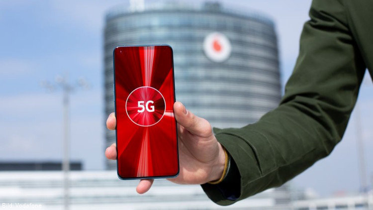 Vodafone aktiviert Telefonie im 5G-Netz