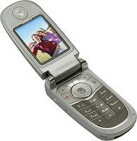 Motorola V600 offen